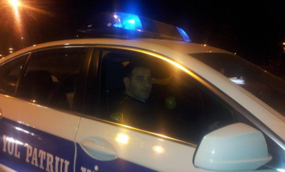 Yol polisi zabiti supermarket işlədir