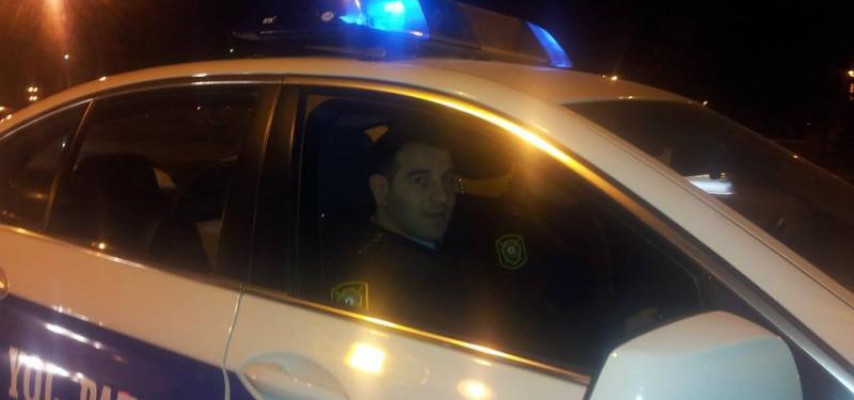 Yol polisi zabiti supermarket işlədir