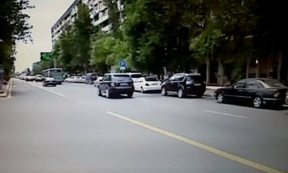 Yol polisi dayanma-durma qaydalarını pozanları kamera ilə çəkməyə başladı-DİQQƏT