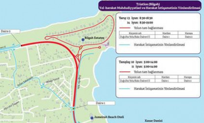 Sabah və açılış günü bu yollar bağlanacaq