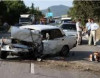 Göyçayda qəza: 3 nəfər xəsarət alıb