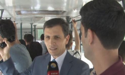 Deputatlırımız avtobusda
