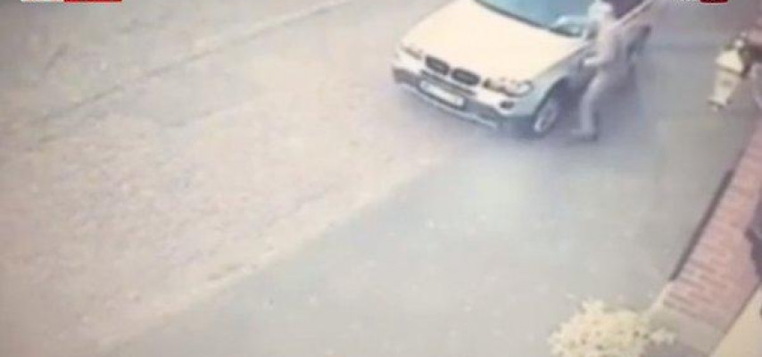 Başqasının «BMW»-sini yandırdı, özü də yandı
