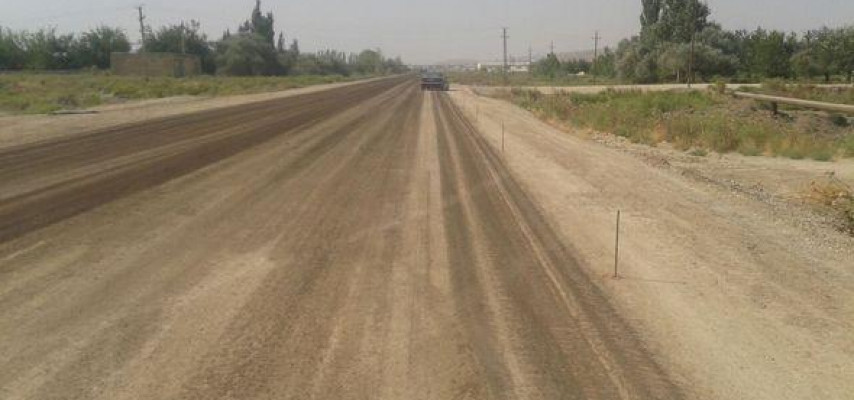 Şirvan-Salyan avtomobil yolu yenidən qurulur