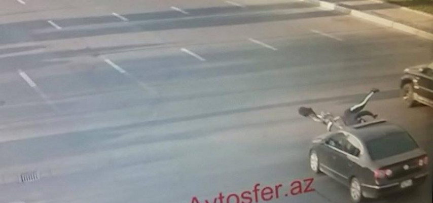 Velosipedçilərin avtomobillərlə vurulması DYP-nin kameralarında