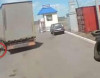 TIR ustanın üstündən belə keçdi  (18+)
