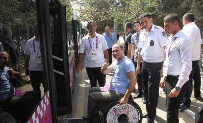 Bağlanış mərasimində sərnişindaşıma yüksək səviyyədə təşkil olunub – FOTO