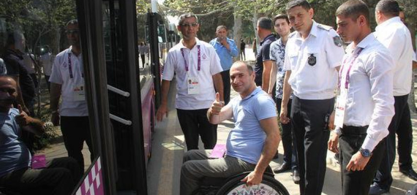 Bağlanış mərasimində sərnişindaşıma yüksək səviyyədə təşkil olunub – FOTO