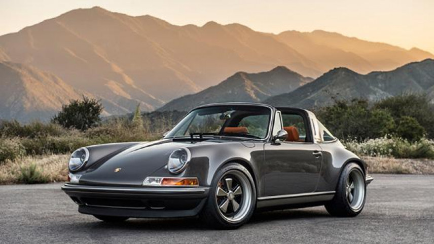 Klassik "Porsche 911 Targa" yeni dizaynda