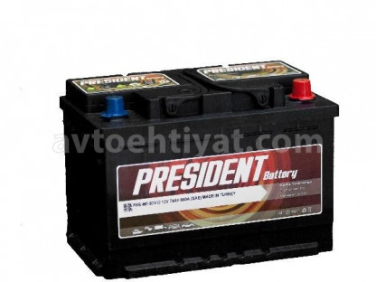 President, 74AH