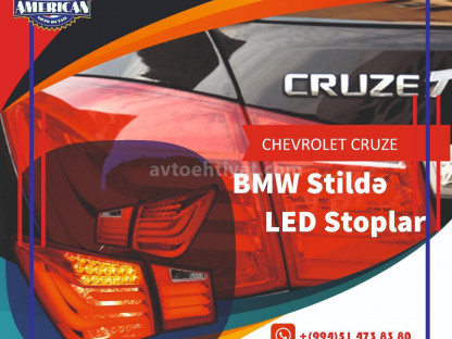 Chevrolet cruze led stopları