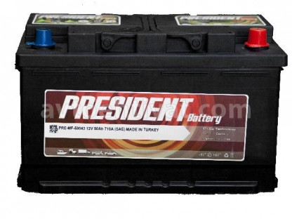 President, 80AH