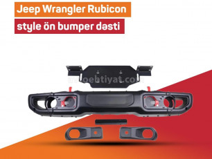 Jeep Wrangler rubicon style ön bumper