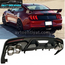 Ford Mustang dual exos difuzer