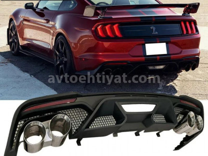 Ford Mustang dual exos difuzer