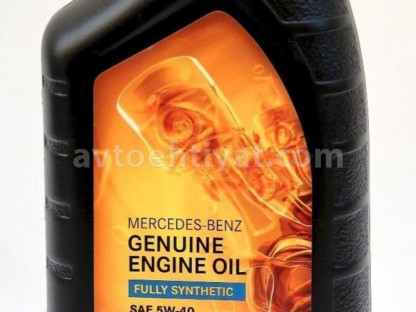 Orijinal yağlar, Mercedes 5W40, 1L
