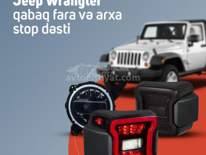 Jeep Wrangler fara dəsti