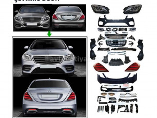 W222 Modeli AMG S63 paketə yığılması
