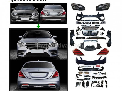W222 Modeli AMG S63 paketə yığılması