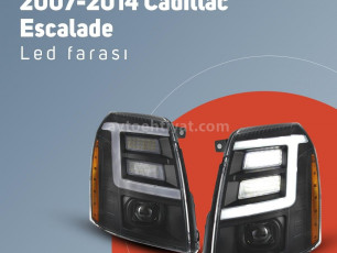 Cadillac Escalade led fara