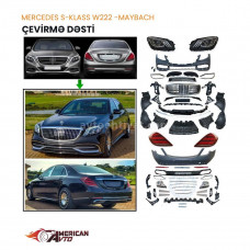 w222 modelin MAYBACK paketə yığılması