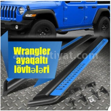 Jeep Wrangler ayaqaltı lövhələri