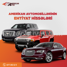 Hummer Cadillac Chrysler ehtiyat hisseleri