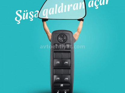 Amerikan avtomobillərinin şüşəqaldıran pultu