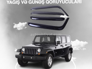Jeep Wrangler Yagis Ve Gunes Qoruyuculari