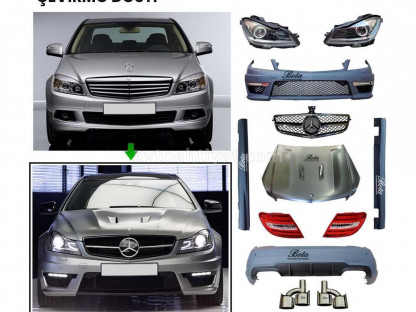 C-class, AMG C63 paketə yığılması
