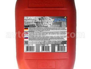 Alpine, 10W-40, 20L