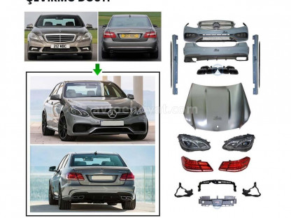E-class modelinin 212 paketə yığılması