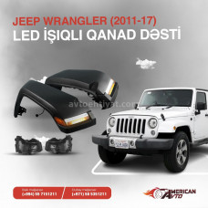 jeep wrangler led isiqli qanad desti