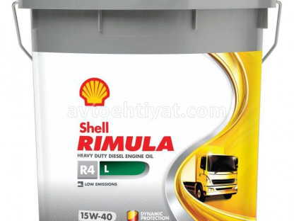 SHELL RIMULA, 15W40,  20L
