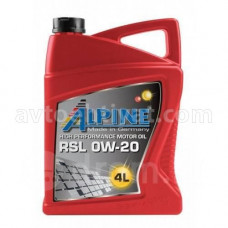 Alpine, 0W-20, 4L