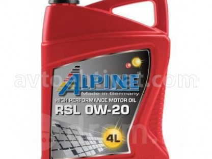 Alpine, 0W-20, 4L