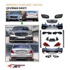 Mercedes w222 S63 modelə yığılması