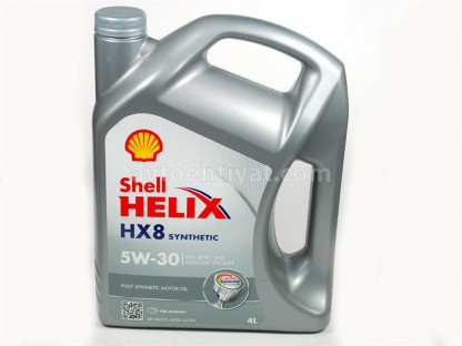 Shell Helix, 5W30, 4L, HX8
