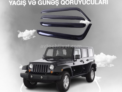 JEEP WRANGLER YAGIS VE GUNES QORUYUCULARI