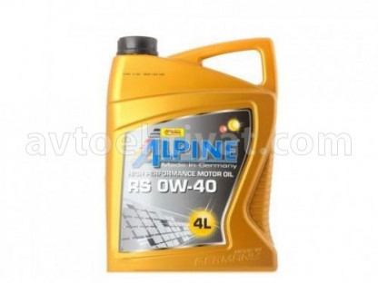 Alpine, 0W-40, 4L
