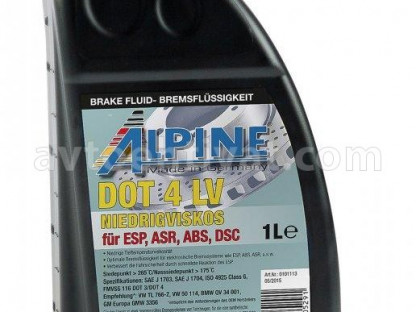 ALPINE, DOT 4 LV, 1L