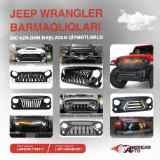 JEEP WRANGLER BARMAQLIQLARI