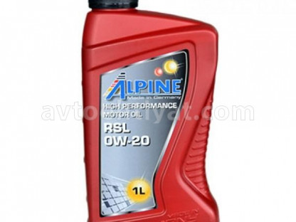 Alpine, 0W-20, 1L