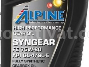 ALPINE, 75W-80, 1L