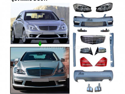 S-Klass, S63 modelə yığılması