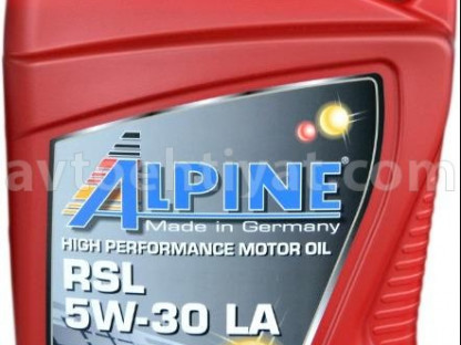 Alpine, 5W-30, 4L
