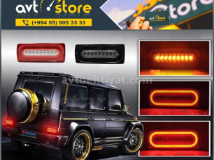 "Mercedes-Benz G-wagen" arxa led stop
