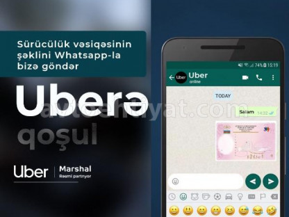 ubere qosul, uber surucu ol