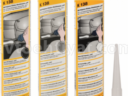 Şov yapışdırıcı-germetik K126 BOZ 310ml