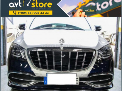 W222, S-class ön GT radiator barmaqlığı